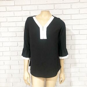 NY Collection‎ Colorblock Top